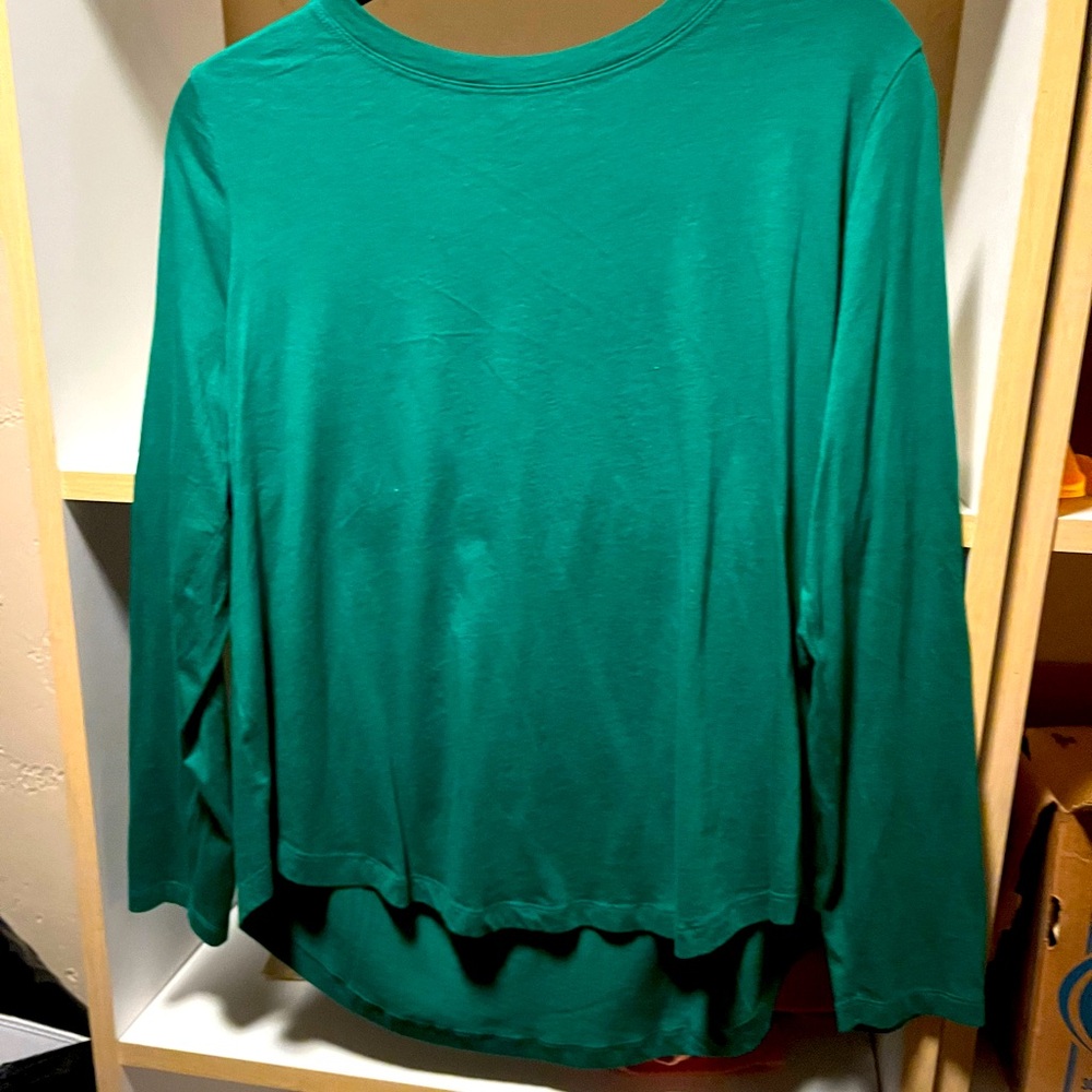 Lightweight St. Patty’s green long sleeve shirt